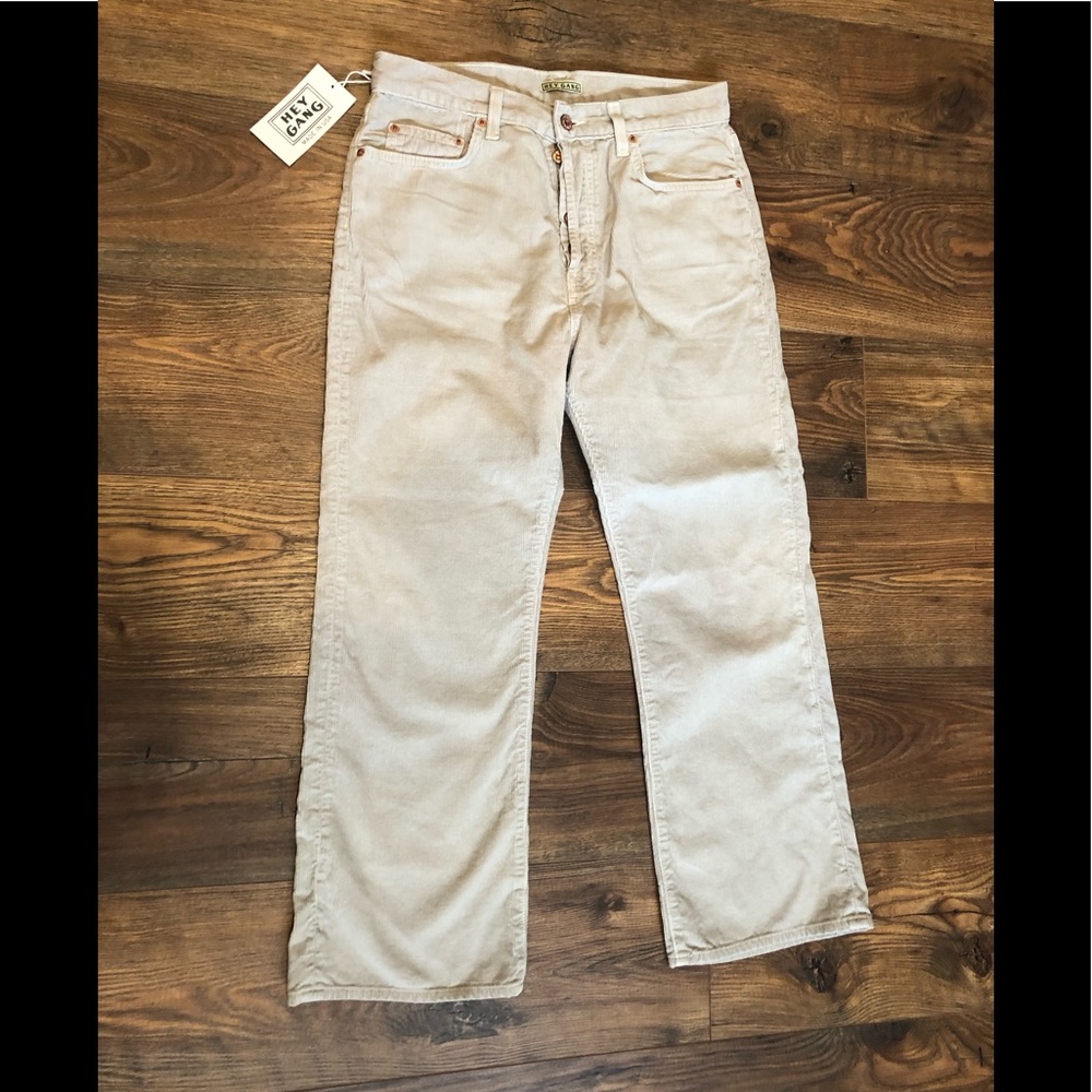 NWT size 29 The Hey Gang light grey cords - Picture 1 of 4